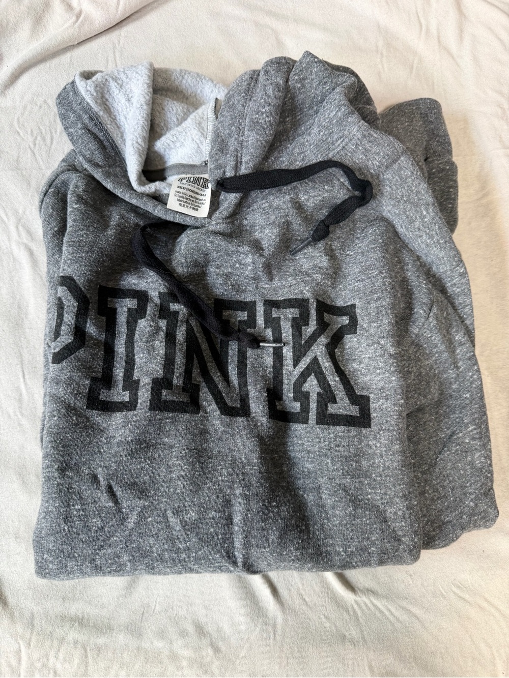 Pink Victoria Secret Hooded Sweater